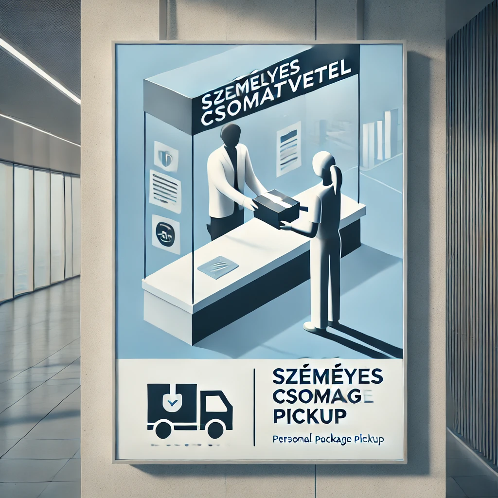 Személyes átvétel az üzletünkben