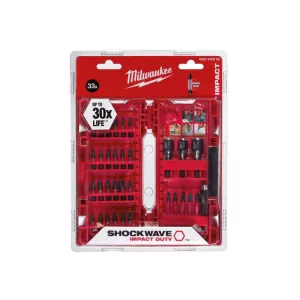 Csavarbehajtó klt SHOCKWAVE IMPACT DUTY - 35 db-os - Milwaukee (4932492003)