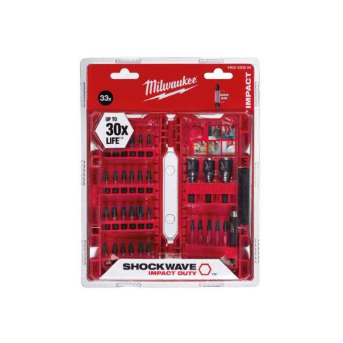 Csavarbehajtó klt SHOCKWAVE IMPACT DUTY - 35 db-os - Milwaukee (4932492003)