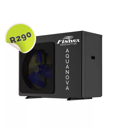 Fisher AQUANOVA levegő-víz monoblokk hőszivattyú 10 kW
