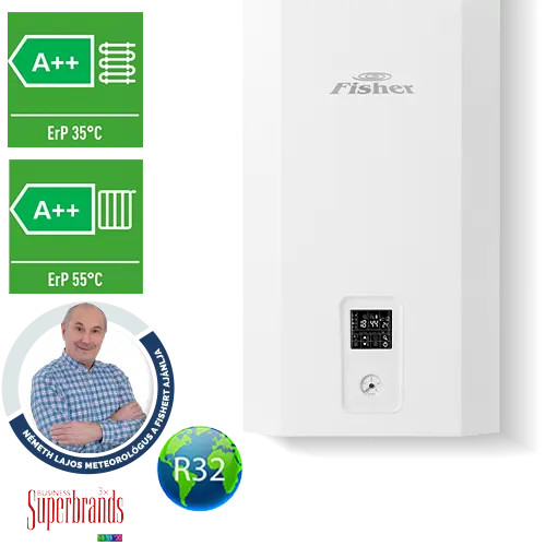 Fisher levegő-víz hőszivattyú 16 kW