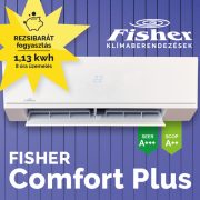 Fisher Comfort Plus 3,5kW inverteres split klíma