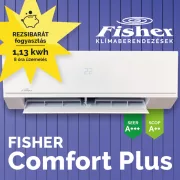 Fisher Comfort Plus 2,7kW inverteres split klíma