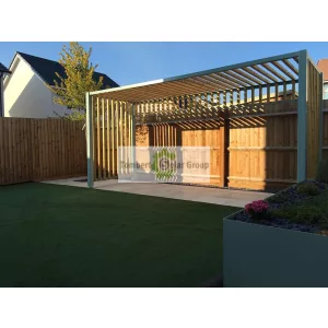 Kerti kiülő, pavilon, szaletli építése