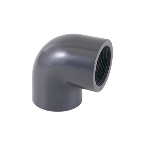 PVC idom - Könyök 90° DN=20 mm x 1/2“ int., ragasztás / belső menet
