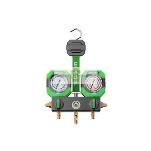 Szervízcsaptelep készlet R22, R410, R32-2 utas MG-2K (LED világítás)