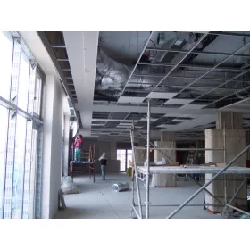 Száraz építészet, gipszkartonozás, dekorfal építés